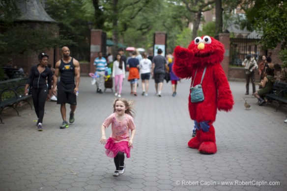 Bad, Icky, Nasty, Creepy Elmo. Parents Beware! | Robert Caplin Photography