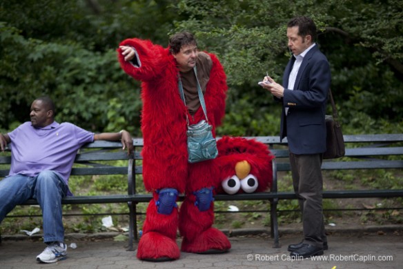 Bad, Icky, Nasty, Creepy Elmo. Parents Beware! | Robert Caplin Photography